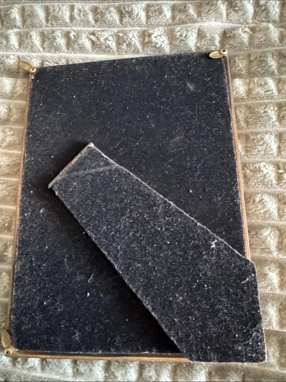 Brass Bamboo-Style Metallic Picture Frame